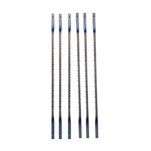 Пилочки для лобзикового верстата Scheppach 135×3×0,5 мм, 10T (6 шт.)