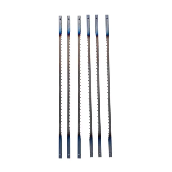 Пилочки для лобзикового верстата Scheppach 135×3×0,5 мм, 10T (6 шт.)