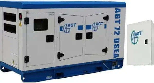 Генератор дизельний AGT 72DSEA + ATS 76S/12 (63-69 кВА)