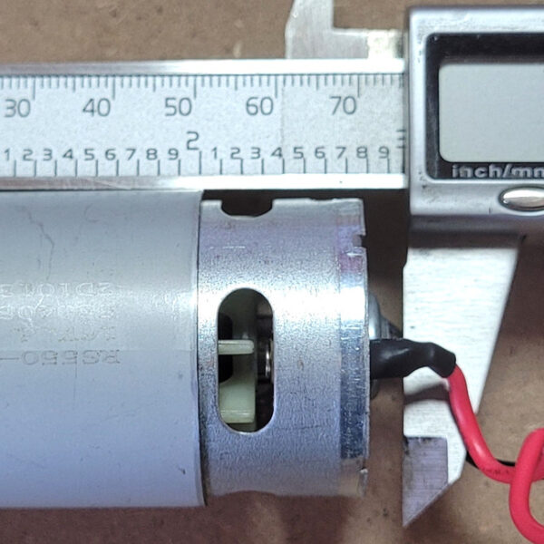 Двигун для  акумуляторного шурупокрута RS 550-16 V (16 В.)