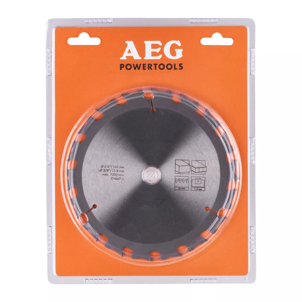 Пильний диск AEG 165x15.8x18T