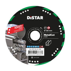 Круг алмазний відрізний Distar 1A1R V 125 Metal CUT