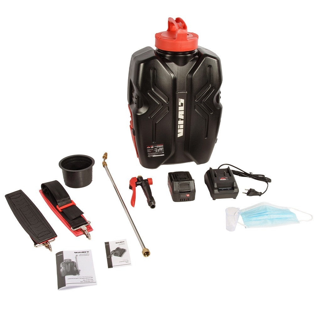 Обприскувач акумуляторний Vitals Professional Sm 312omb kit (12 л.)