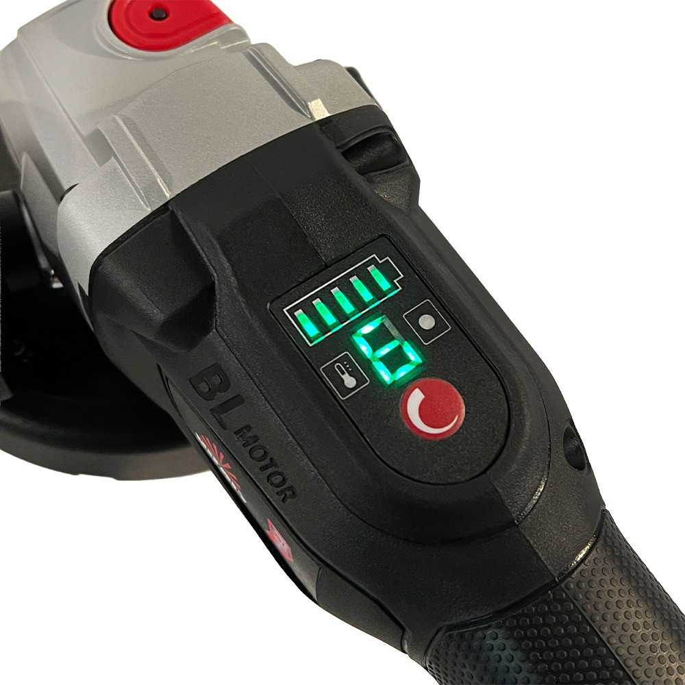 Шліфмашина кутова акумуляторна Vitals Professional ALs 18125v BS Kit SmartLine+