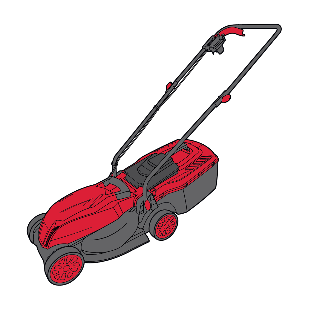 Газонокосарка електрична Vitals Master EZP 3210j (320 мм.)