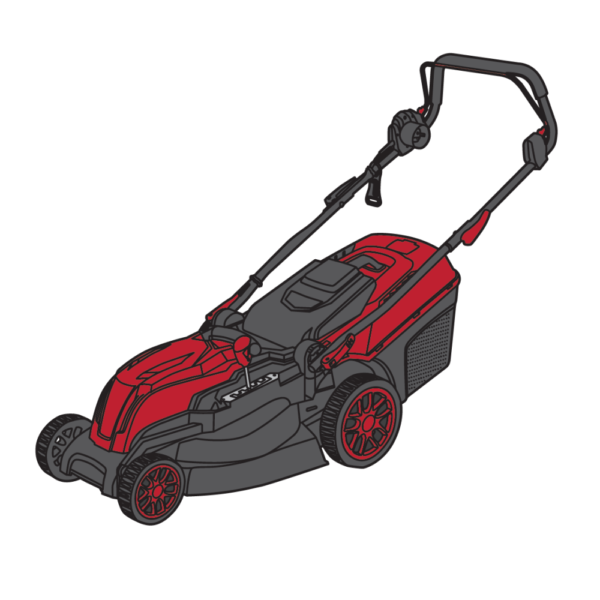 Газонокосарка електрична Vitals Master EZP 3816j (380 мм.)