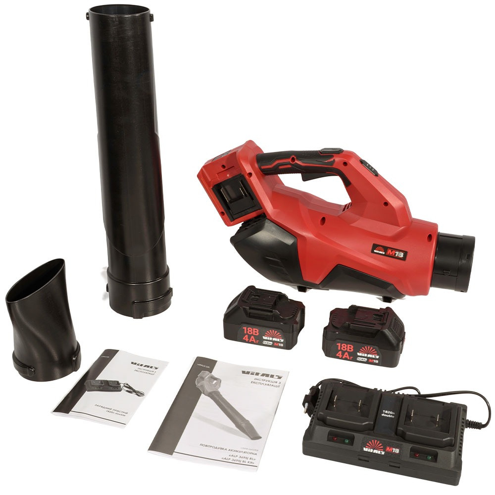 Повітродувка акумуляторна Vitals Master ALP 3695j BL Kit