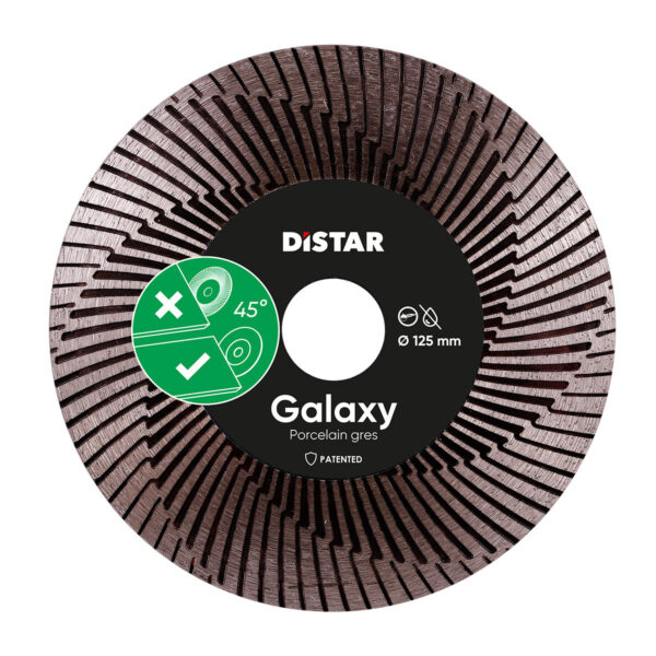 Круг алмазний відрізний Distar 125x1,6х30x22,23 Galaxy