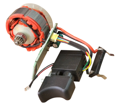 Двигун безщітковий в зборі для ак.шурупокрута Vitals Master AU 1232c BL (12 В. 14 зубів)