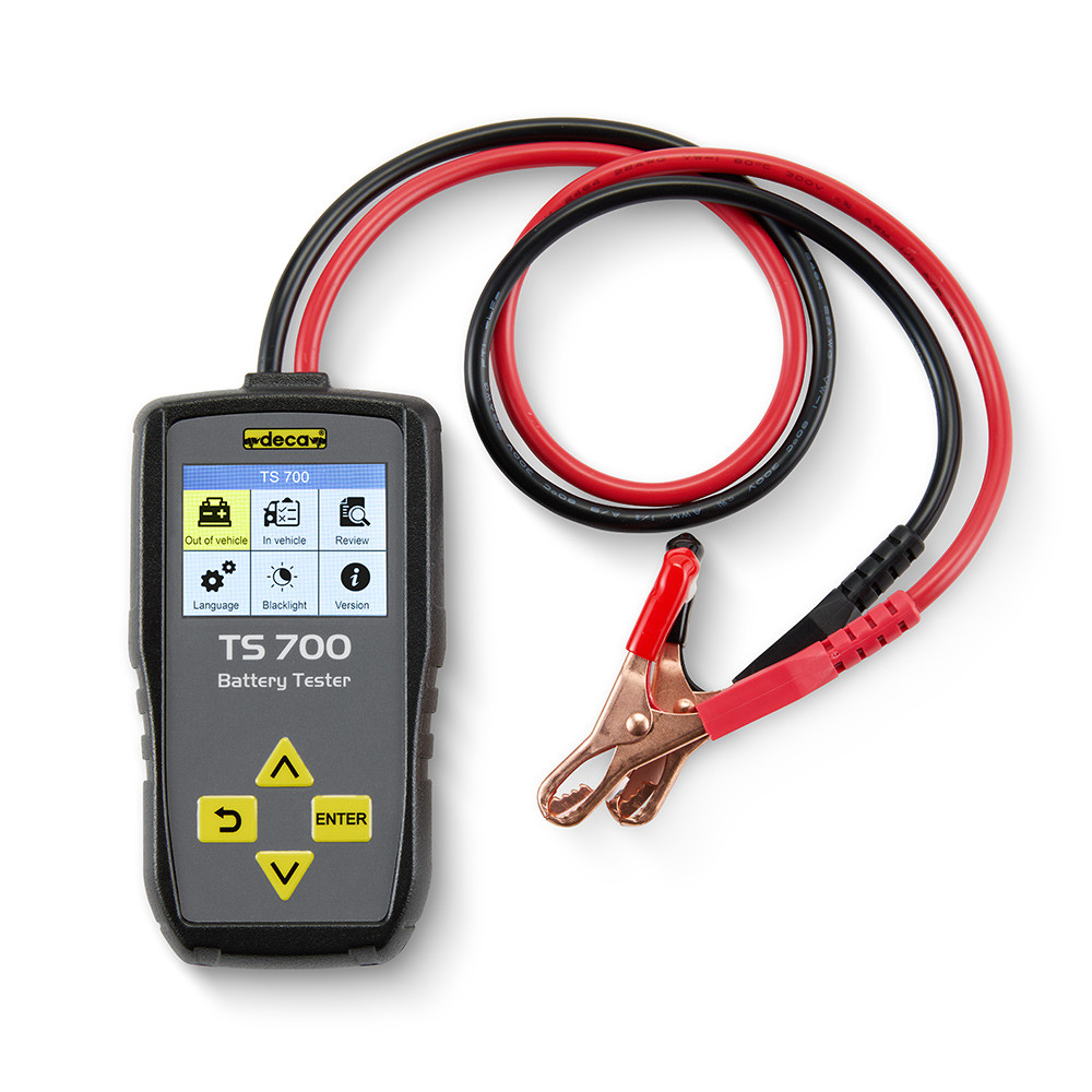 Тестер батареї DECA TS 700 (12-24В., 3-3600А./г.)