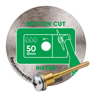 Диск алмазний відрізний Distar 1A1R 50x0,8x5,8/3,2-3,0F ButtonCut