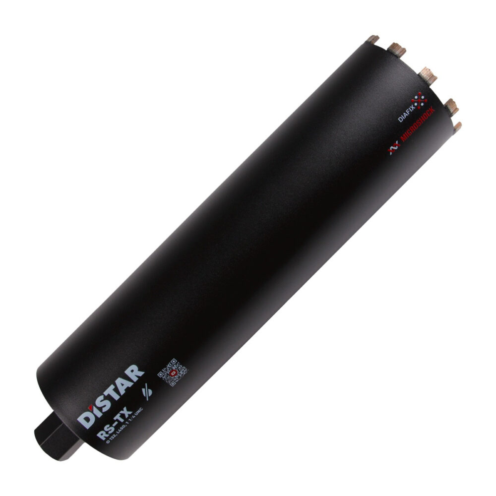 Свердло алмазне Distar DDS-W 132x450x1¼ UNC RS-TX