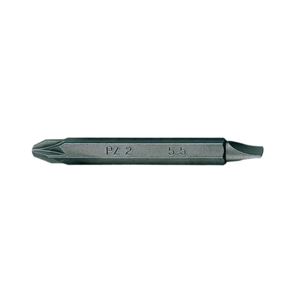 Біта торцева 1/4″ PZ2 х SL5.5 х 60 мм