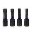 Біти IMPACT PRO 1/4"/25мм, комплект 10шт: PZ1x2 / PZ2x5 / PZ3x2 + тримач, IRWIN