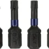 Біти IMPACT PRO 1/4"/25мм, комплект 6шт.: TR10, TR15, TR20, TR25, TR27, TR30, IRWIN