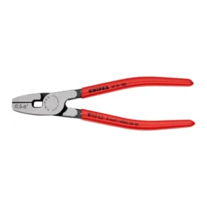 Інструмент для обтиску контактних гільз 0,5-6,0мм.кв., 180мм KNIPEX 97 81 180, фосфатований