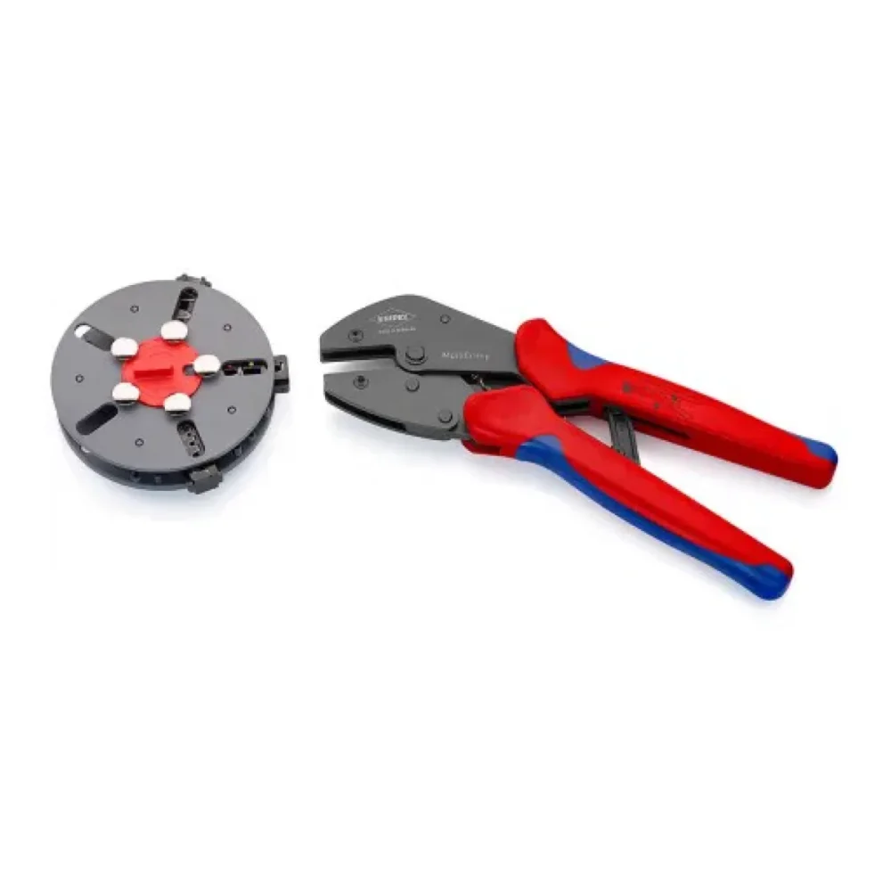 Кліщі обжимні зі змінними матрицями KNIPEX MultiCrimp 97 33 01