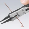 Круглогубці з ріжучою кромкою діаметр 2,2мм, 130мм KNIPEX 1901130, фосфатовані