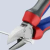 Кусачки бокові (бокорізи), діаметр 4,0мм, 180мм KNIPEX 70 02 180, фосфатовані