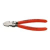 Кусачки бокові (бокорізи) для світловодів (оптоволокно), 160мм KNIPEX 72 51 160, фосфатовані