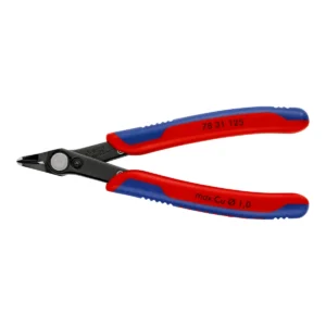 Кусачки Electronic Super Knips загнуті, діаметр 1,0мм, 125мм KNIPEX 78 31 125, фостфатовані
