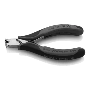 Кусачки торцеві для електроніки KNIPEX 64 02 115 ESD