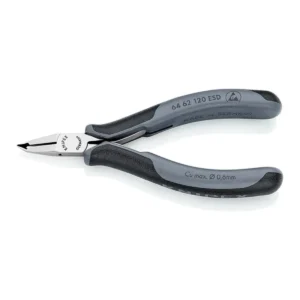 Кусачки торцеві для електроніки KNIPEX 64 62 120 ESD