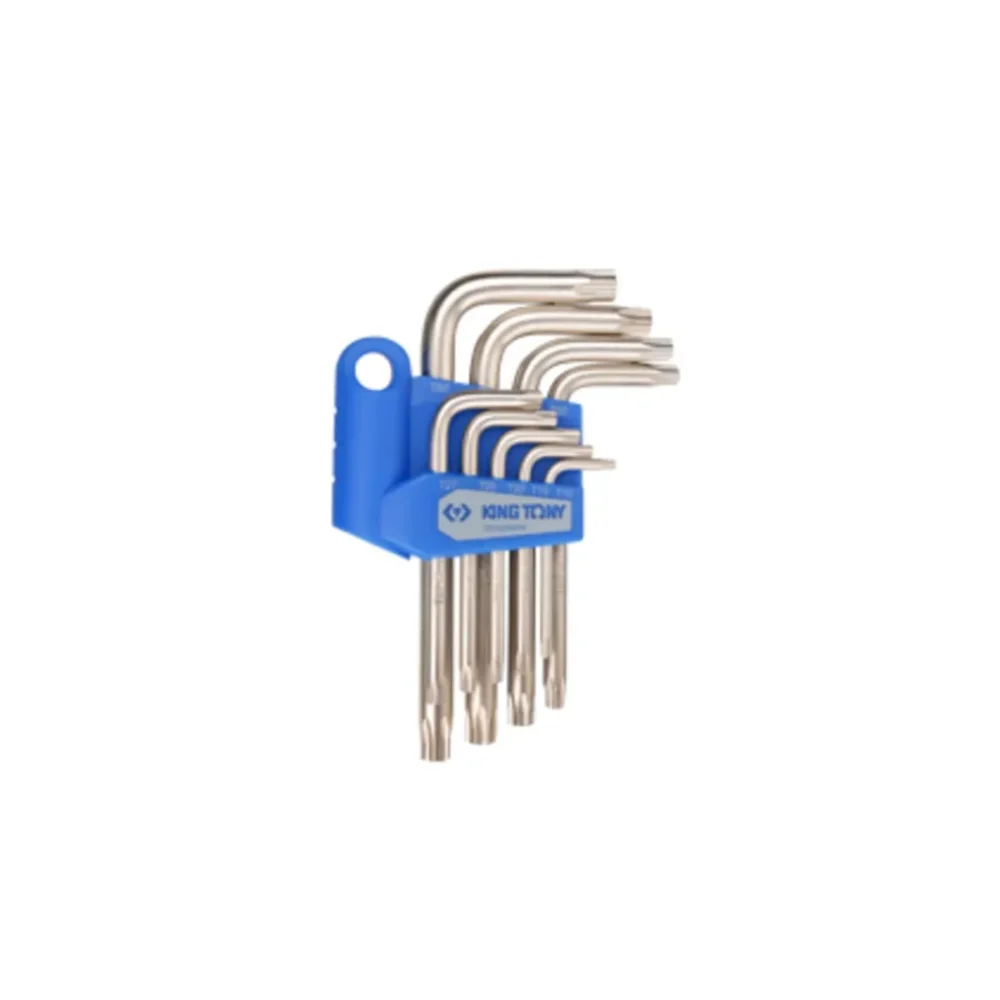 Набір Torx 7 од. шестигранників Г-подібних KINGTONY 20409PR90
