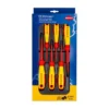 Набір діелектричних викруток із завуженим робочим кінцем KNIPEX 00 20 12 V03, Phillips/Pozidriv