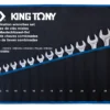 Набір ключів комбі 10-32 мм 15 одиниць  KING TONY