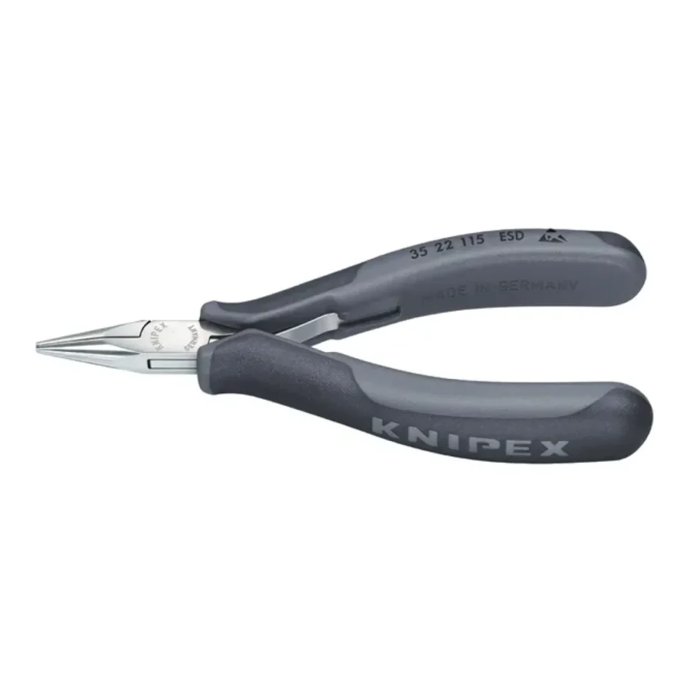 Плоскогубці захватні для електроніки KNIPEX 35 22 115 ESD
