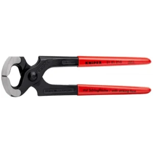 Кусачки-молоток (кліщі) для підковування коней, 25,5мм KNIPEX 55 00 300, фосфатовані