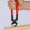 Кусачки-молоток (кліщі) для підковування коней, 25,5мм KNIPEX 55 00 300, фосфатовані