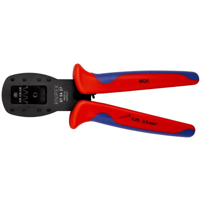 Обжимні кліщі для мініатюрних штекерів KNIPEX 97 54 27