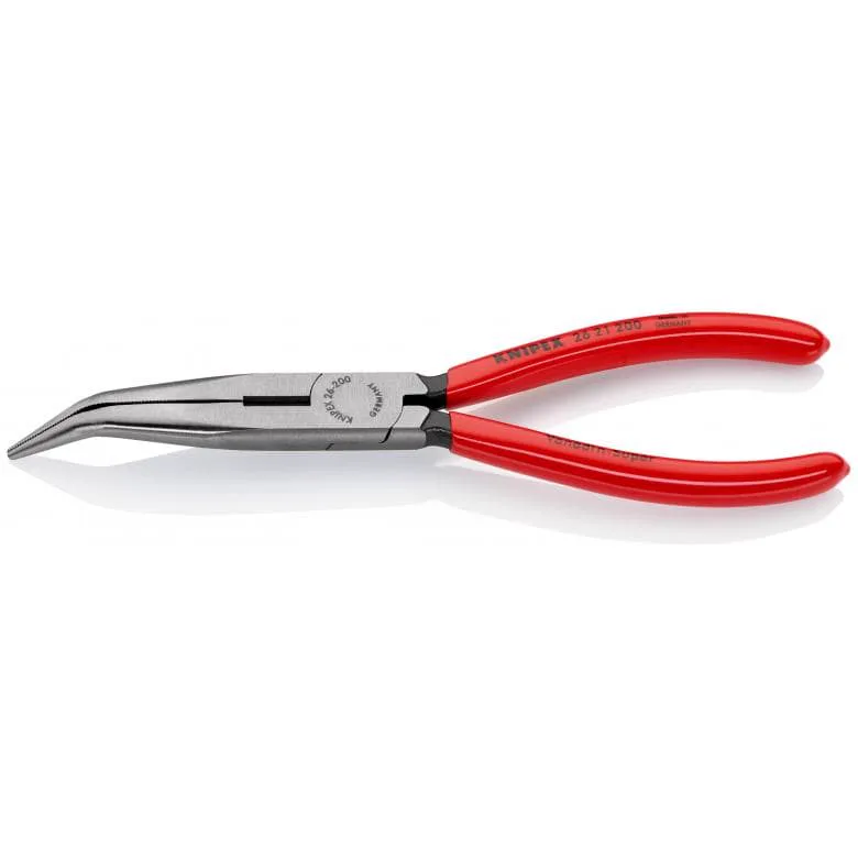 Плоскі круглогубці з ріжучими крайками KNIPEX 26 21 200