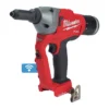 Заклепочник акумуляторний безщітковий MILWAUKEE M18 ONEFPRT-0X, діаметр заклепок 4,8-7,0мм (каркас, кліпса на ремінь. перехідник