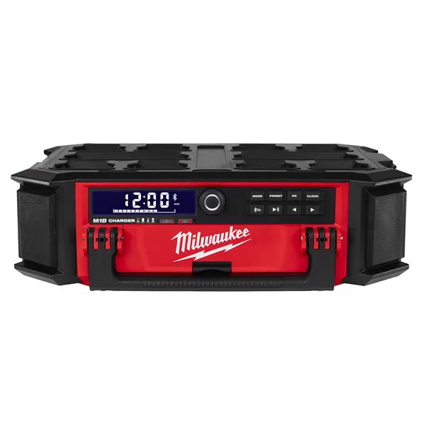 Радіоприймач акумуляторний із зарядним пристроєм PACKOUT MILWAUKEE, M18 PRCDAB+-0
