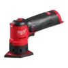 Шліфмашина вібраційна акумуляторна безщіткова MILWAUKEE, M12 FDSS-0B (каркас, картонне пакування)