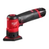Шліфмашина вібраційна акумуляторна безщіткова MILWAUKEE, M12 FDSS-422X (зарядний пристрій С12 С, 1 акумулятор М12 В2 2Аг, 1 акум