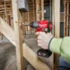 Дриль-шуруповерт з ударом акумуляторний безщітковий MILWAUKEE, M12 FPD2-402X, 45Нм (зарядний пристрій С12 С, 2 акумулятори М12 В