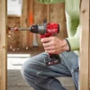Дриль-шуруповерт акумуляторний безщітковий MILWAUKEE, M12 FDD2-202X (зарядний пристрій С12 С, 2 акумулятори М12 В2 2Аг, кліпса д