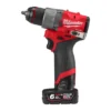 Дриль-шуруповерт акумуляторний безщітковий MILWAUKEE, M12 FDD2-602X (зарядний пристрій С12 С, 2 акумулятори М12 В6 6Аг, кліпса д