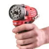 Дриль-шуруповерт з ударом акумуляторний безщітковий MILWAUKEE, M12 FPDX-0, 37Нм (каркас), картонне пакування