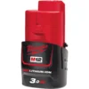Акумулятор Li-Ion MILWAUKEE, M12 B3 3Ar