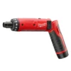 Викрутка акумуляторна MILWAUKEE, M4 D-202B, 5Нм (зарядний пристрій, 2 акумулятори М4 2Аг, картонне пакування)
