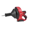 Машина прочистна акумуляторна MILWAUKEE, M12 BDC6-0C, трос 6м, (каркас, відро)