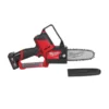 Пила ланцюгова акумуляторна безщітков MILWAUKEE, M12 FHS-602X, шина 15см (зарядний пристрій С12 С, 2 акумулятори М12 В6 6Аг, чох