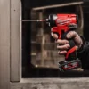 Шуруповерт ударний акумуляторний безщітковий 1/4'' HEX MILWAUKEE, M12 FID2-0, 170Нм (каркас, кліпса для реміня, тримач для біт,