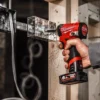 Шуруповерт ударний акумуляторний безщітковий 1/4'' HEX MILWAUKEE, M12 FID2-0, 170Нм (каркас, кліпса для реміня, тримач для біт,