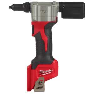 Заклепочник акумуляторний MILWAUKEE, M12 BPRT-0, діаметр заклепок 2,4-4,8мм (каркас, 4 накінечника, ключ, картонне пакування)